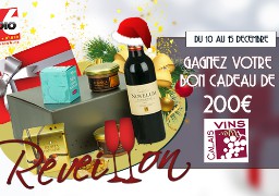 Gagnez 200€ avec Calais Vins !