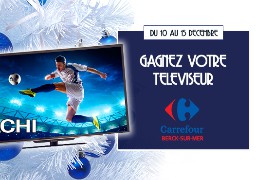 Gagnez votre téléviseur HITACHI avec Carrefour à Berck