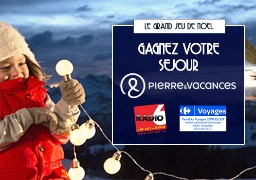 Gagnez votre séjour Pierre & Vacances avec Carrefour Voyages Coquelles