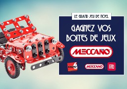 [JEU WEB] Le Meccano Lab de Calais et Radio 6 vous offrent votre boite de jeux (LES GAGNANTS)