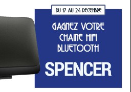 Gagnez une Mini Chaine Hifi Philips avec Spencer à Guines 