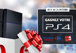 Gagnez une PS4 avec Carrefour Coquelles