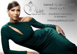 Un casting organisé le 30 décembre pour l'élection de Miss Opale Sud