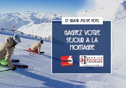 Gagnez un séjour à la montagne avec l'Office Immobilier de la Plagne