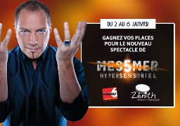 Radio 6 vous invite au nouveau spectacle de Messmer à Amiens