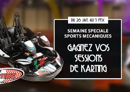 [Jeu Antenne] Gagnez votre session de Karting avec Planet' Karting