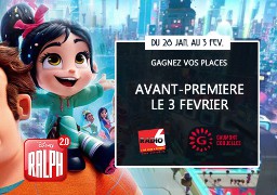 [Jeu Web] - Gagnez 2 invitations pour l'avant première de Ralph au Gaumont Coquelles