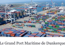 Plus de 420 000 containers transitent par le port de Dunkerque...