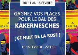 [Jeu Antenne] - Gagnez vos places pour le bal des Kakernesches à Dunkerque 