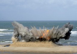 Nouvelle opération de déminage à Oye-Plage