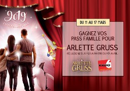 [Jeu Antenne] - Gagnez vos places pour le cirque Arlette Gruss à Boulogne / Mer