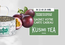 [Jeu Antenne] - Gagnez votre carte cadeau de 60€ avec la boutique KUSMI TEA de Coquelles