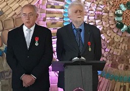 Le chef cuisinier Jean-Marc Mompach décoré de la Légion d'Honneur