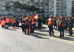 Mobilisation au Touquet contre la réforme de la fonction publique