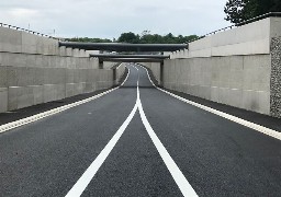 A Verton, la route du pont-rail ouvre aujourd'hui 