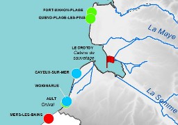 Eaux de baignade : la plage du Crotoy interdite, celle de Mers les Bains sous surveillance...