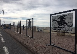 Le Dragon de Calais s'affiche sur le front de mer