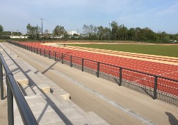 La piste d’athlétisme Kathrine Switzer inaugurée le 16 juin à Dunkerque.