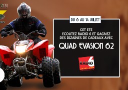 ROUE AUX CADEAUX - Gagnez votre session de Quad avec Quad Evasion 62 à Réty