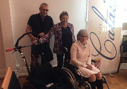 La ville de Calais se dote d’un fauteuil handicapé spécialement adapté pour les courses et marathons