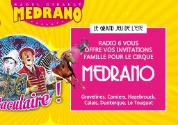 [JEU WEB] - Gagnez vos entrées pour le cirque Médrano à Calais, Gravelines, Le Touquet, Hazebrouck, Dunkerque et Camiers