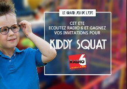 [ROUE AUX CADEAUX] - Lancez la roue aux cadeaux de Radio 6 et gagnez vos entrées pour Kiddy Squat, votre aire de jeux à Teteghem