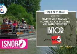 [ROUE AUX CADEAUX] - Radio 6 vous offre votre PASS DUO pour Isnor