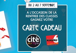 [JEU ANTENNE] - Gagnez votre carte cadeau de 50€ avec Cité Europe