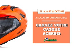 JEU SMS - Gagnez votre casque cross ACERBIS en jouant avec AS MOTO à St Martin Boulogne