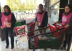 Des produits pour bébés récoltés par les Restos du Coeur d'Abbeville