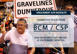 JEU WEB - Gagnez vos places pour BCM / LIMOGES