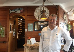 Le restaurateur Bertrand Lefèbvre enchanté par le Dragon de Calais