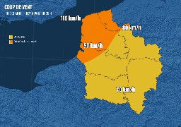 Coup de vent mercredi dans le Nord, le Pas-de-Calais et la Somme