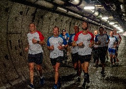 Ils ont couru dans le Tunnel sous la Manche !