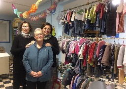 Visite des Restos du cœur bébés au Beau-Marais à Calais