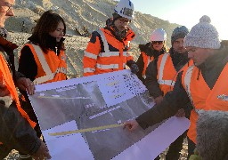 Baie d'Authie: les travaux ont débuté pour le ré-ensablement massif du Bois de Sapin