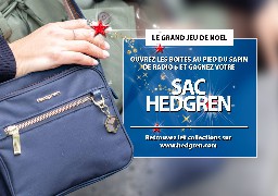 GRAND JEU DE NOEL - Restez tendance à Noël, gagnez votre sac HEDGREN