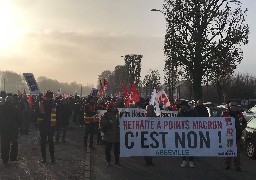 Près d'un millier de personnes ont battu le pavé hier à Abbeville contre la réforme des retraites