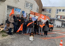 Berck: à la fondation Hopale, l'intersyndicale a profité du mouvement national pour mettre en lumière ses revendications