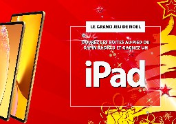 GRAND JEU DE NOEL - Radio 6 vous offre un iPad