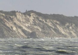 Un blockhaus tombe à l'eau en Baie d'Authie