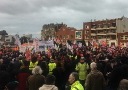 Forte mobilisation à Calais contre la réforme des retraites	