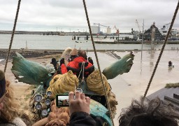 Le Dragon de Calais a embarqué ses premiers passagers.