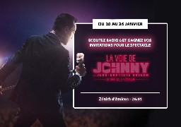 La voie de Johnny avec Jean Baptiste Guégan. Radio 6 vous offre vos places pour le concert à Amiens le 26 Janvier.