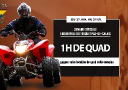 Gagnez 1H de Quad avec Quad Evasion 62 à Réty