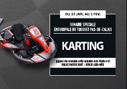 Offrez vous des sensations grisantes avec le Ducas Racing Kart de Berck