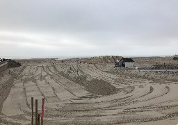 Touquet: la préparation de la piste de l'Enduropale mobilise les services techniques