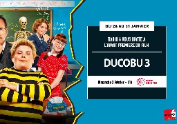 Gagnez 2 places pour l'avant première du film DUCOBU 3 au Gaumont Cité Europe le 2 Février à 11h.