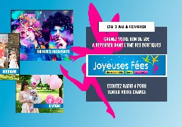 Gagnez 50€ avec Joyeuses Fées