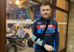 Axel Dutrie en spectateur au Quaduro se confie sur son avenir sur le Dakar